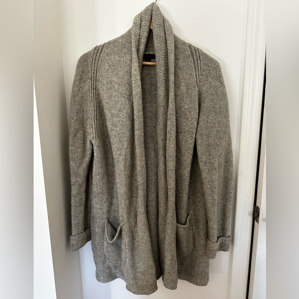 J.Crew Shawl Collar Cardigan, size M
